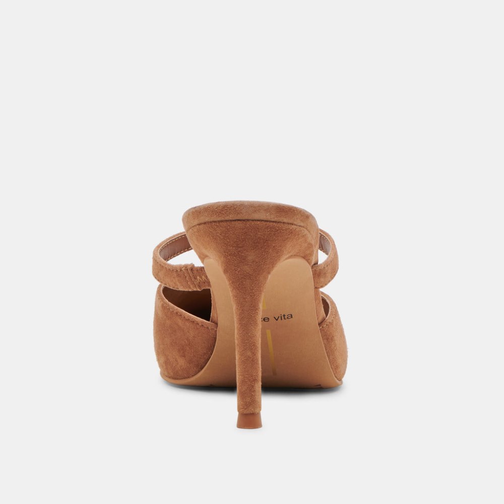 Dolce Vita Kanika Heels Pecan Suede