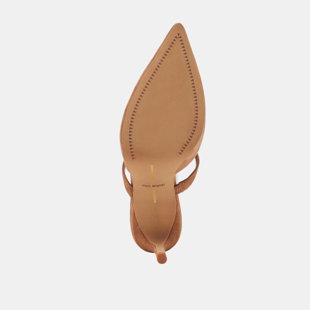 Dolce Vita Kanika Heels Pecan Suede