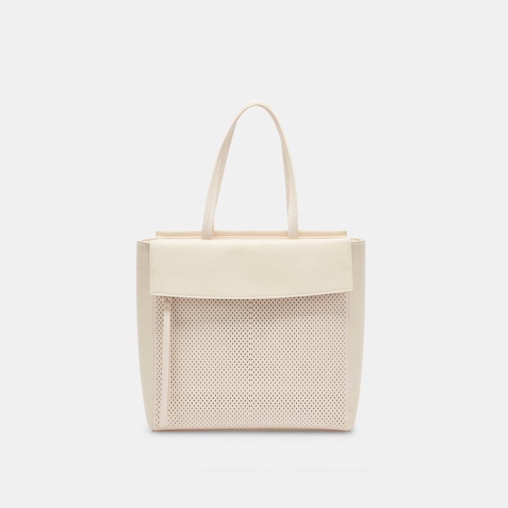 Dolce Vita Ariella Tote Ivory Leather