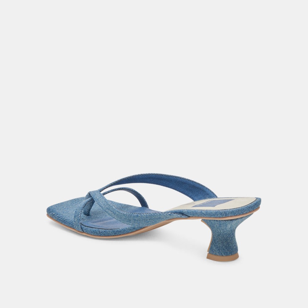 Dolce Vita Brevel Heels Blue Denim