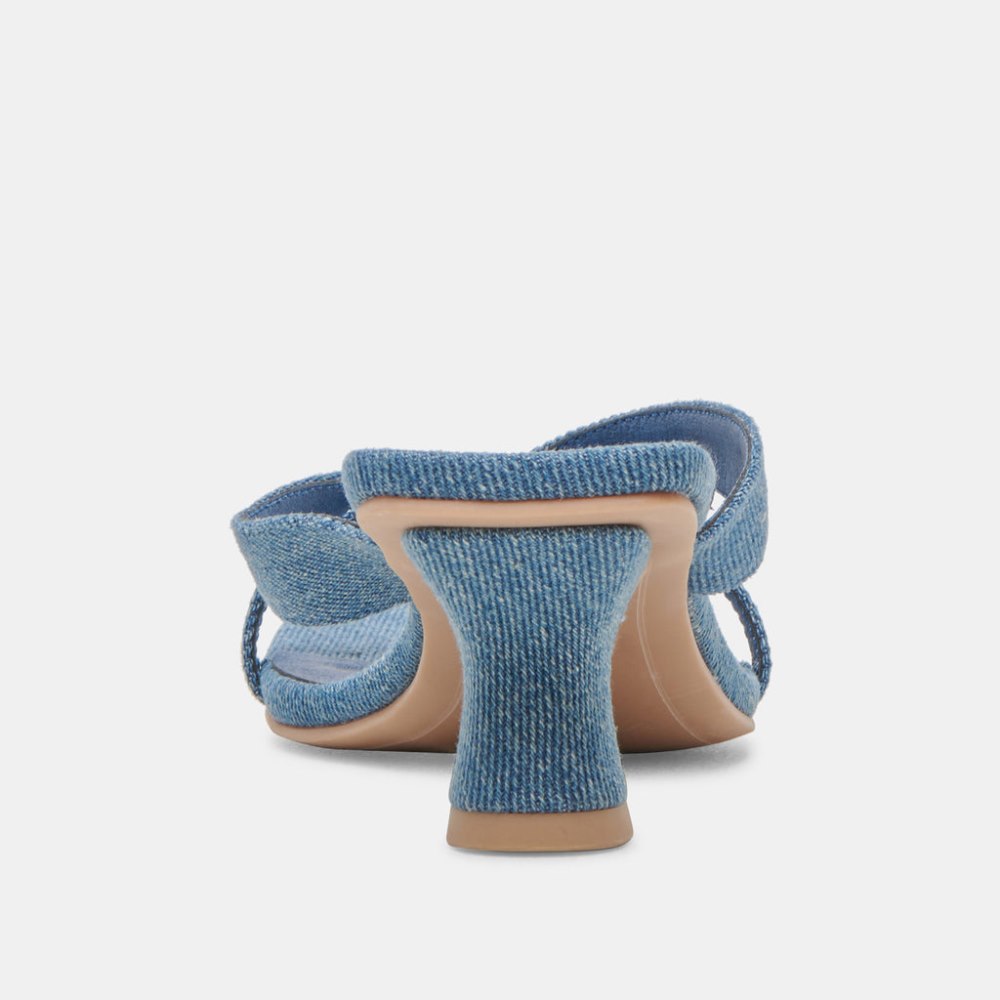 Dolce Vita Brevel Heels Blue Denim