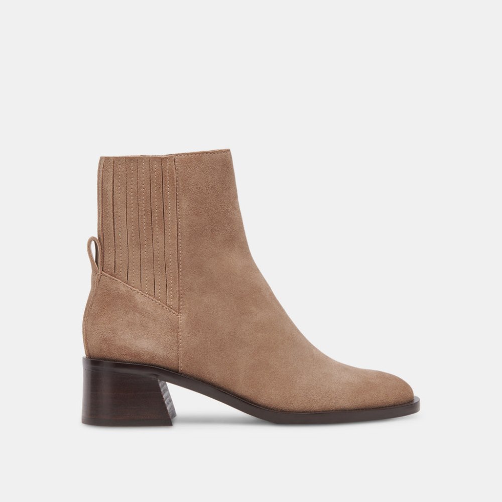 Dolce Vita Linny H2o Wide Boots Truffle Suede