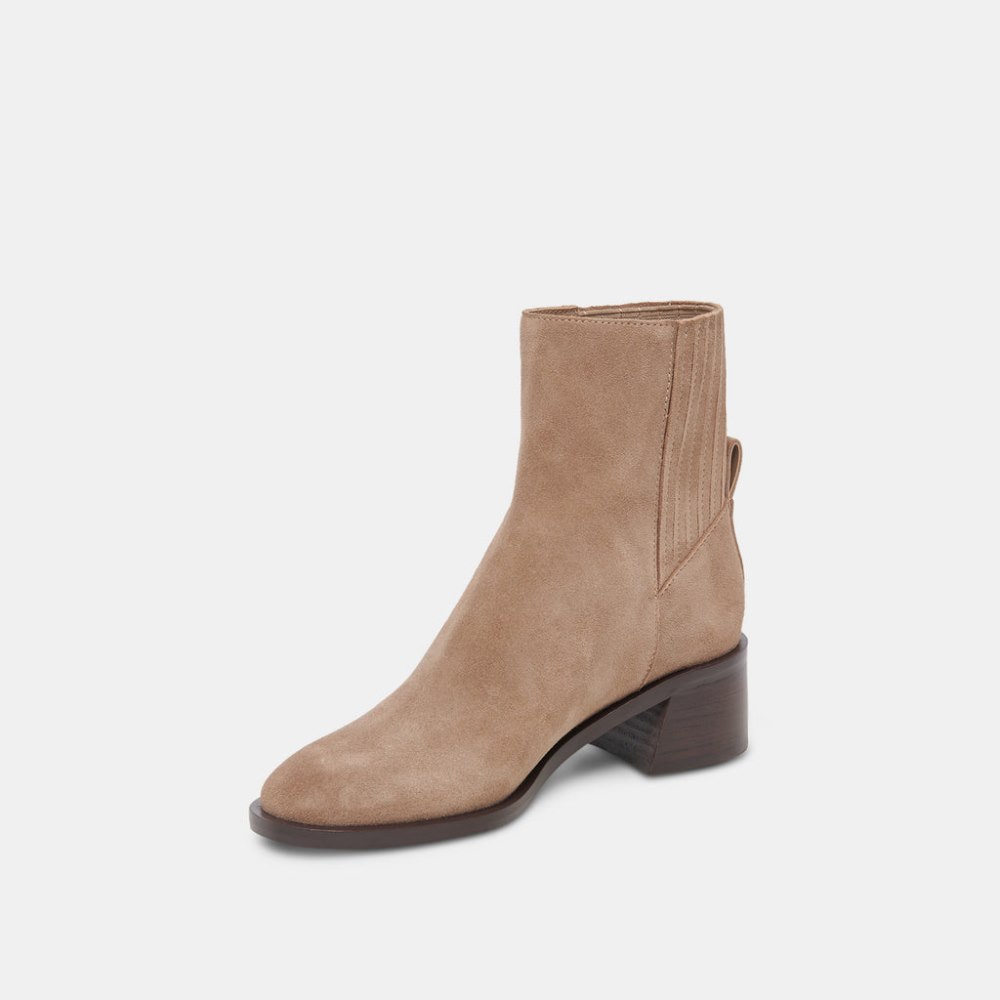 Dolce Vita Linny H2o Wide Boots Truffle Suede