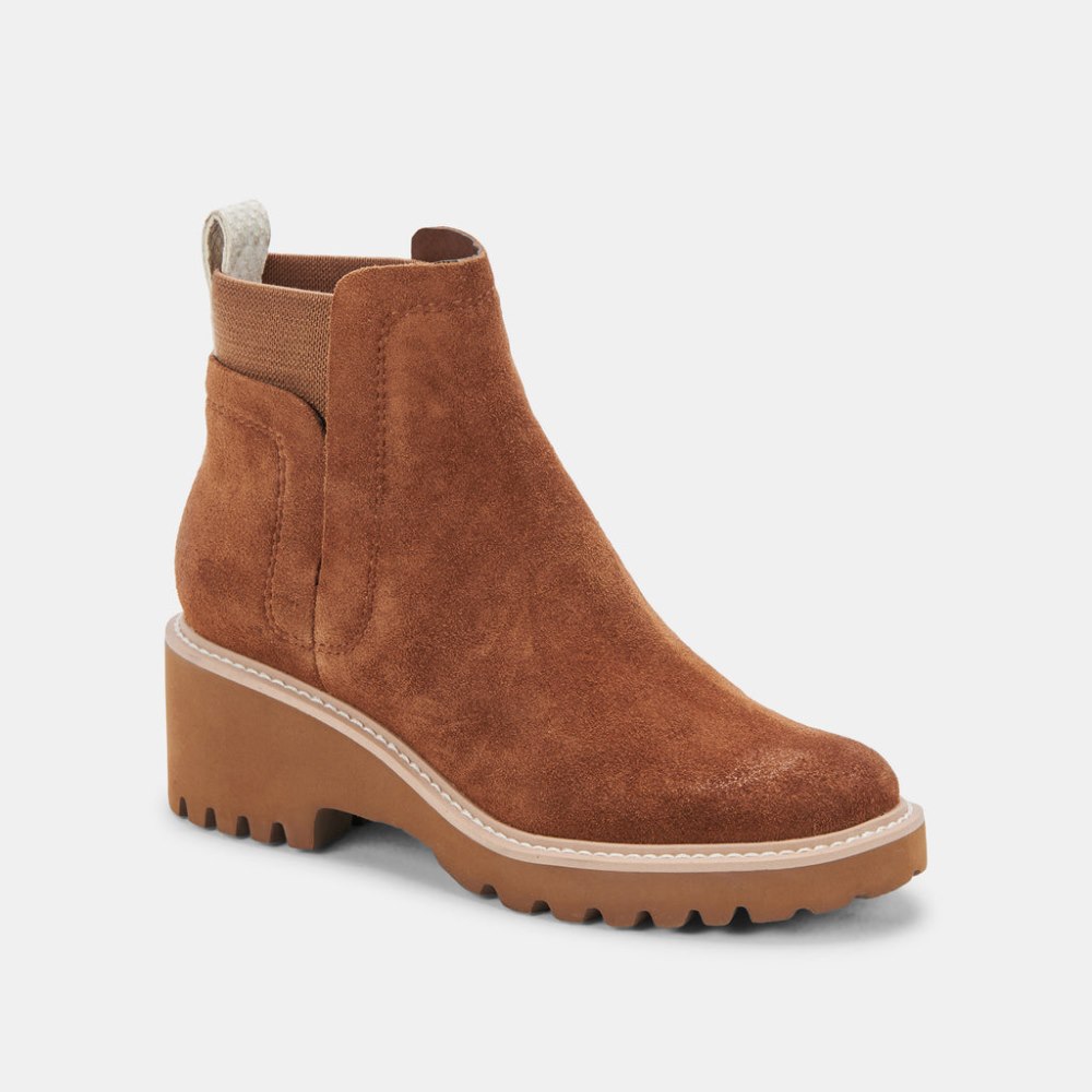 Dolce Vita Huey H2o Boots Brown Suede