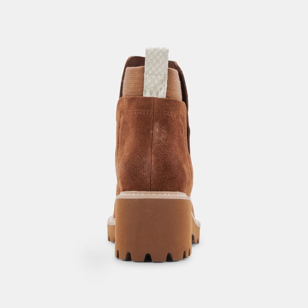 Dolce Vita Huey H2o Boots Brown Suede