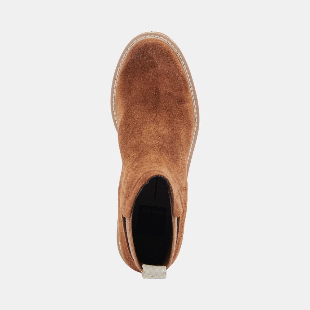 Dolce Vita Huey H2o Boots Brown Suede
