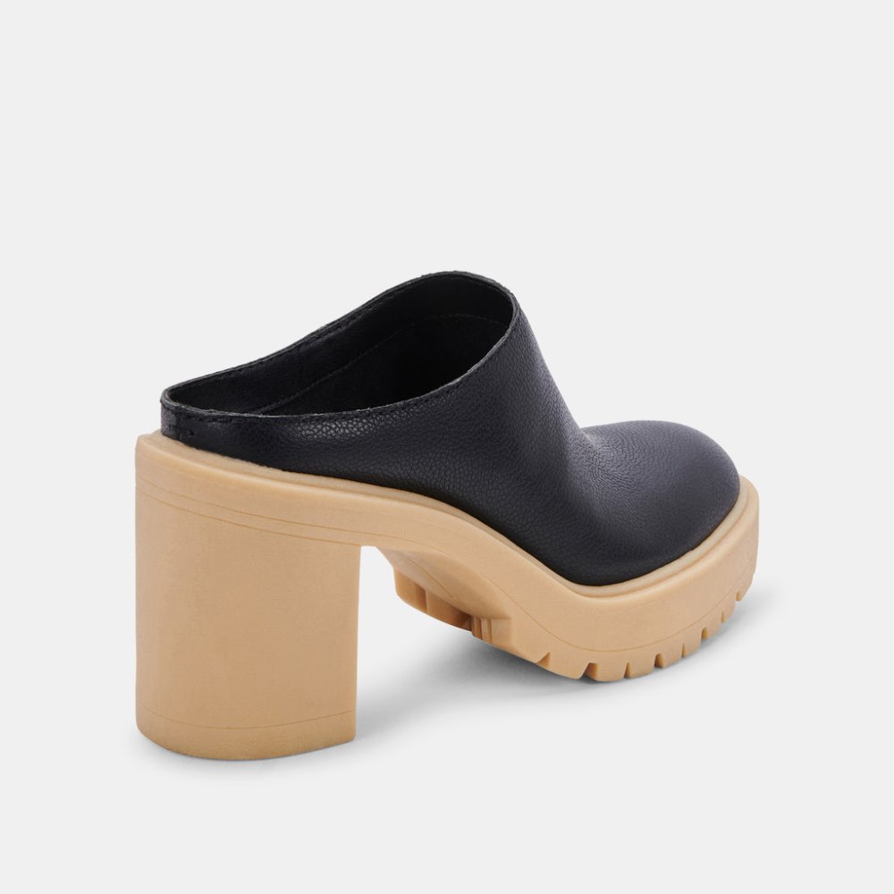 Dolce Vita Carry Heels Black Leather