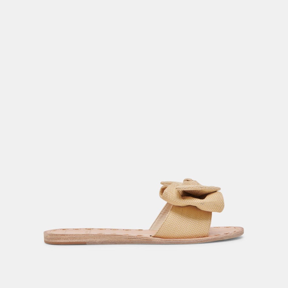 Dolce Vita Darsey Sandals Lt Natural Raffia