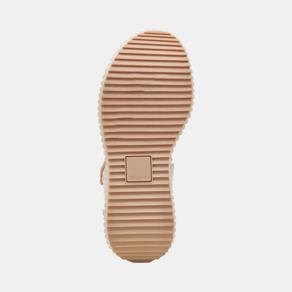 Dolce Vita Debra Sandals Ivory Suede
