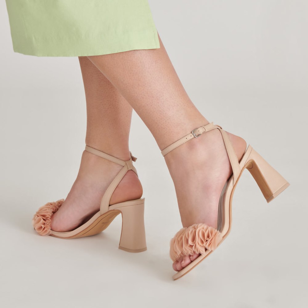 Dolce Vita Iesha Heels Lt Blush Leather