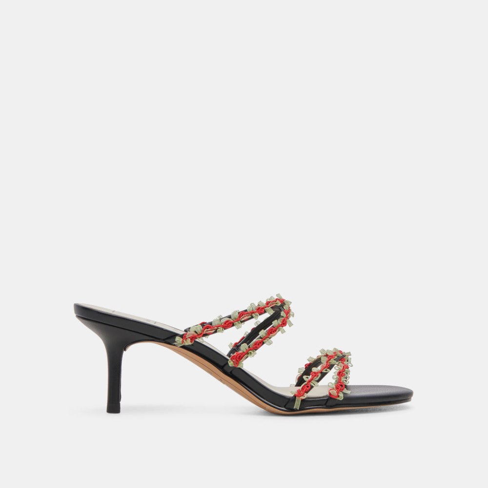 Dolce Vita Betti Wide Heels Black Multi Stella