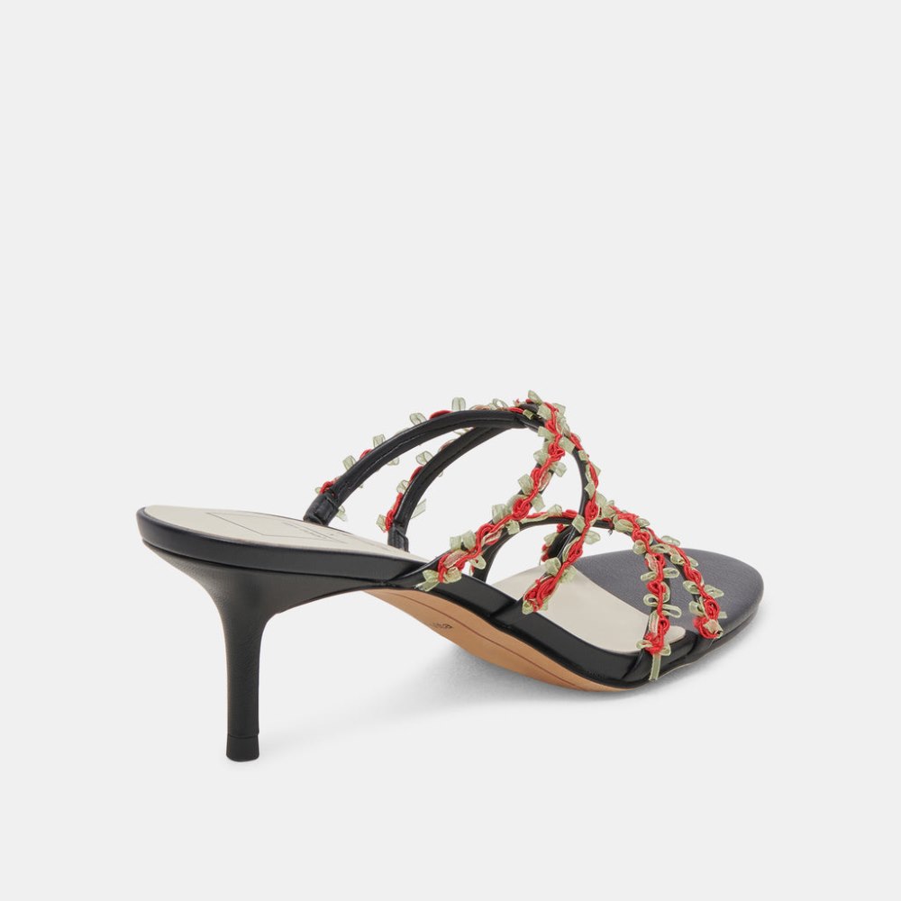 Dolce Vita Betti Wide Heels Black Multi Stella