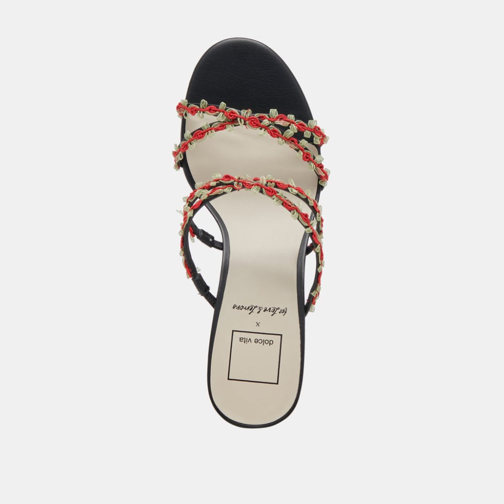 Dolce Vita Betti Wide Heels Black Multi Stella