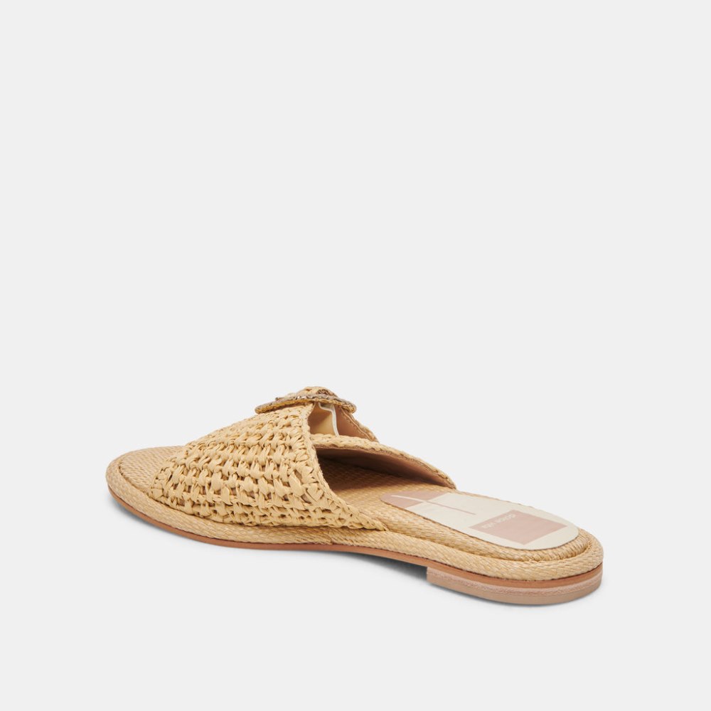 Dolce Vita Alonzo Sandals Natural Raffia