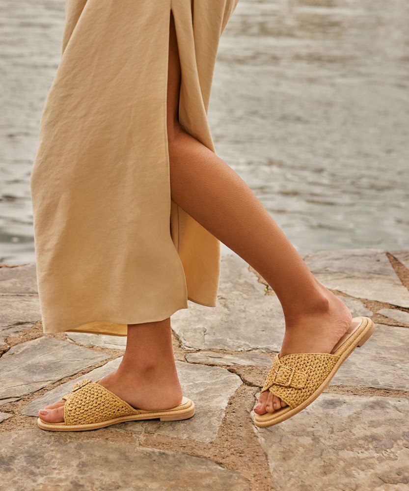 Dolce Vita Alonzo Sandals Natural Raffia