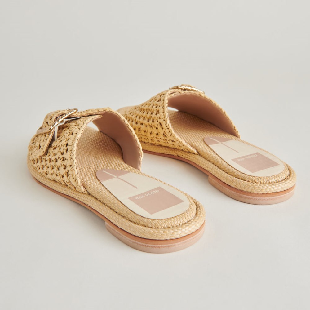 Dolce Vita Alonzo Sandals Natural Raffia