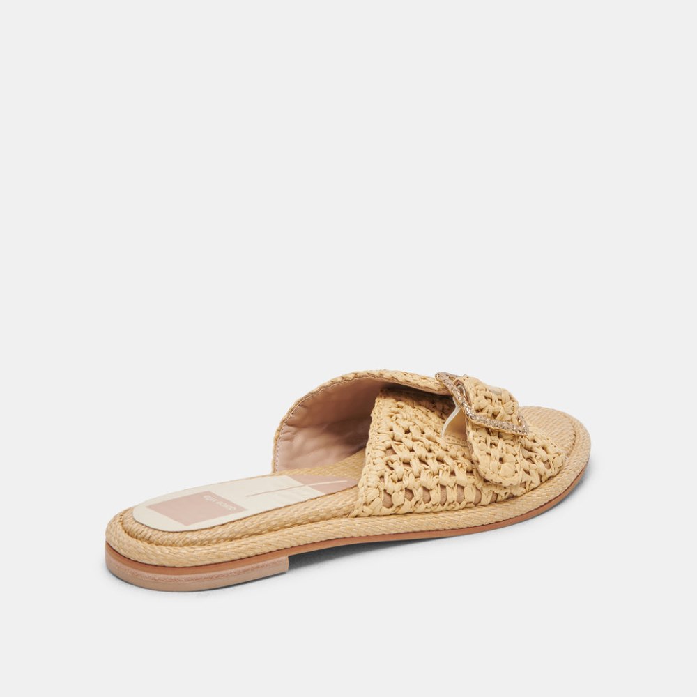 Dolce Vita Alonzo Sandals Natural Raffia