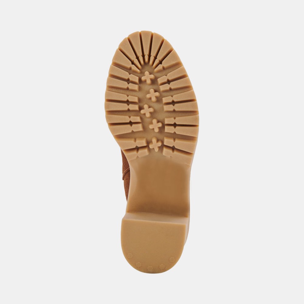 Dolce Vita Carry Heels Camel Suede