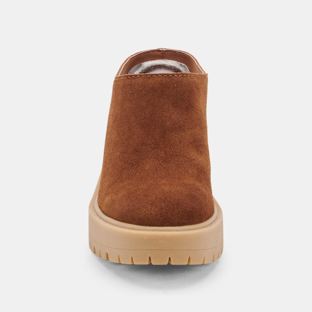 Dolce Vita Carry Heels Camel Suede