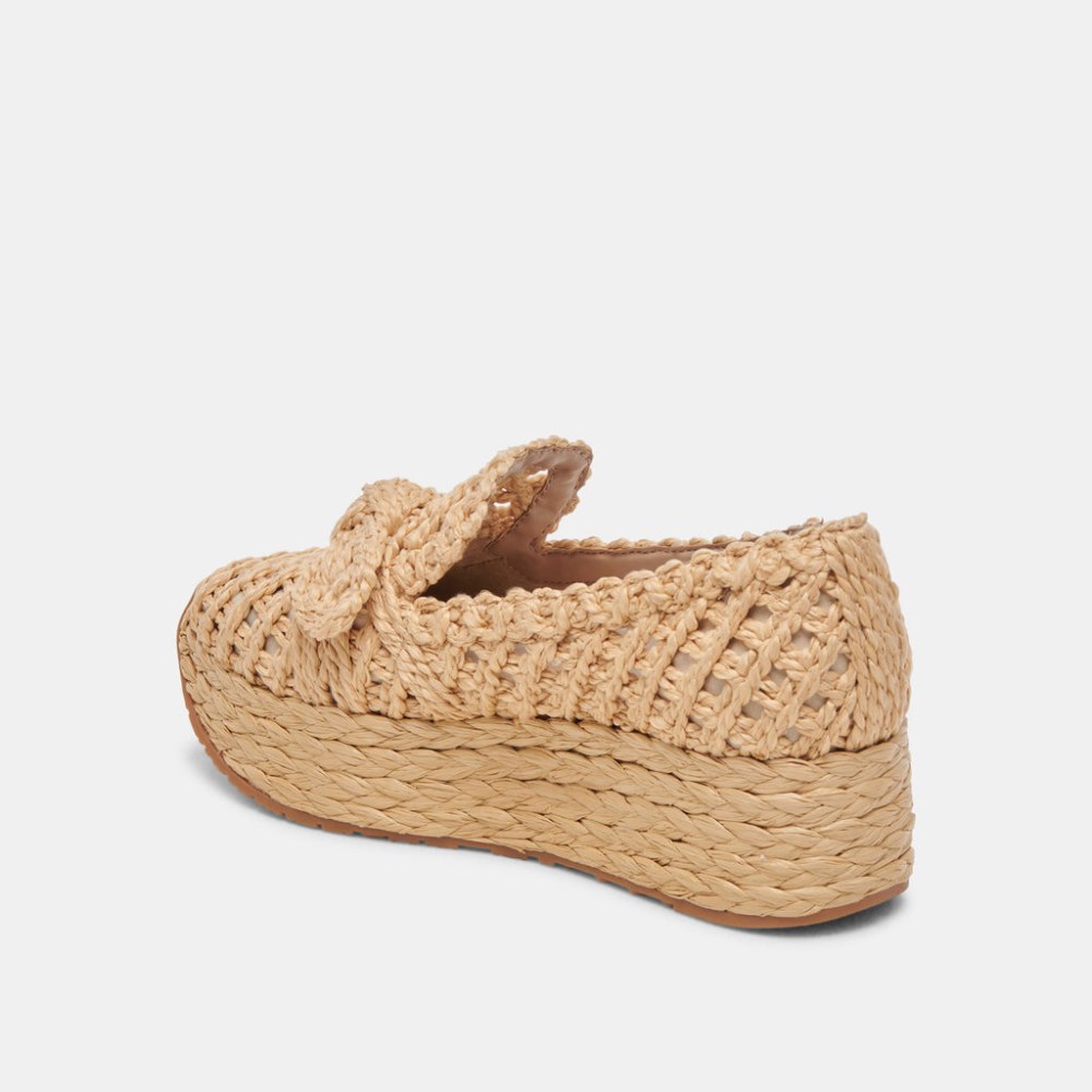 Dolce Vita Jaka Sneakers Lt Natural Raffia