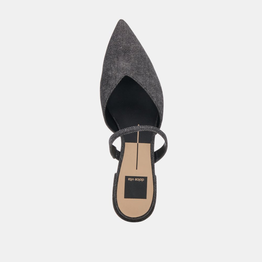 Dolce Vita Kanika Flats Carbon Denim