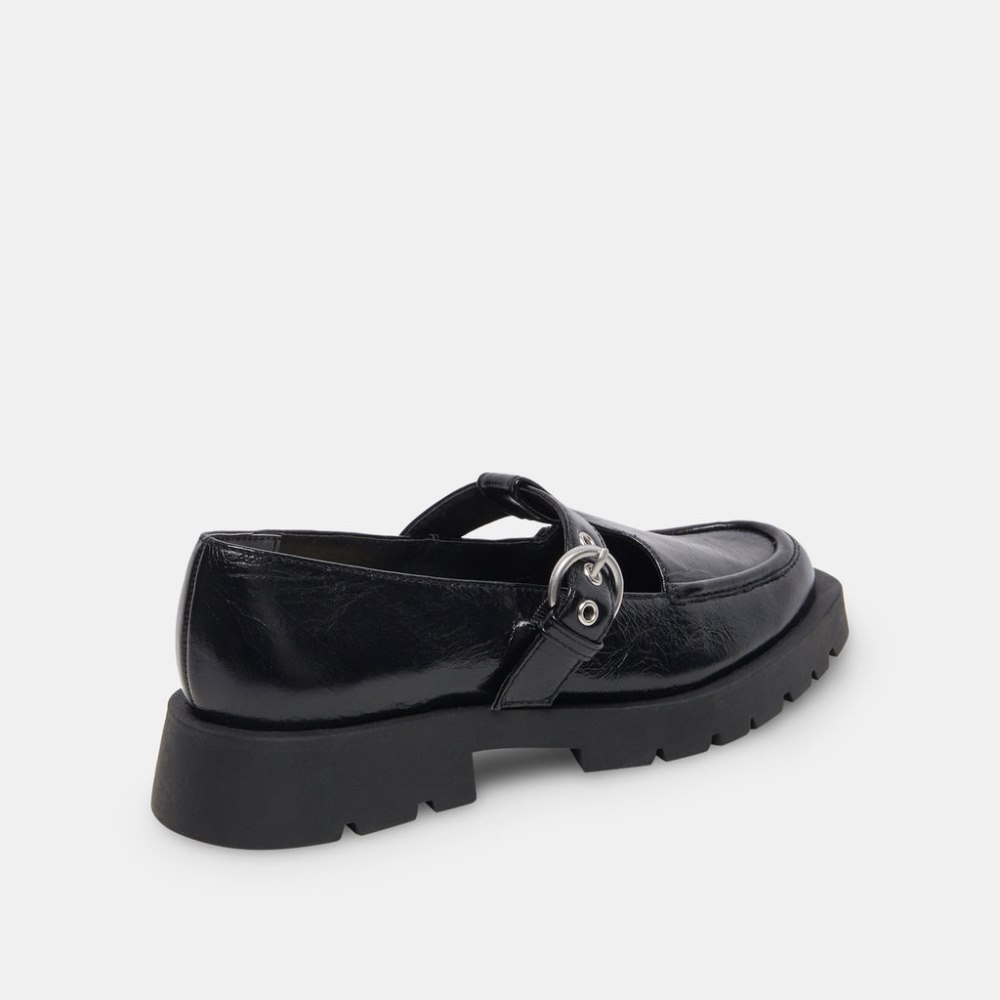 Dolce Vita Ebbie Flats Midnight Patent Leather