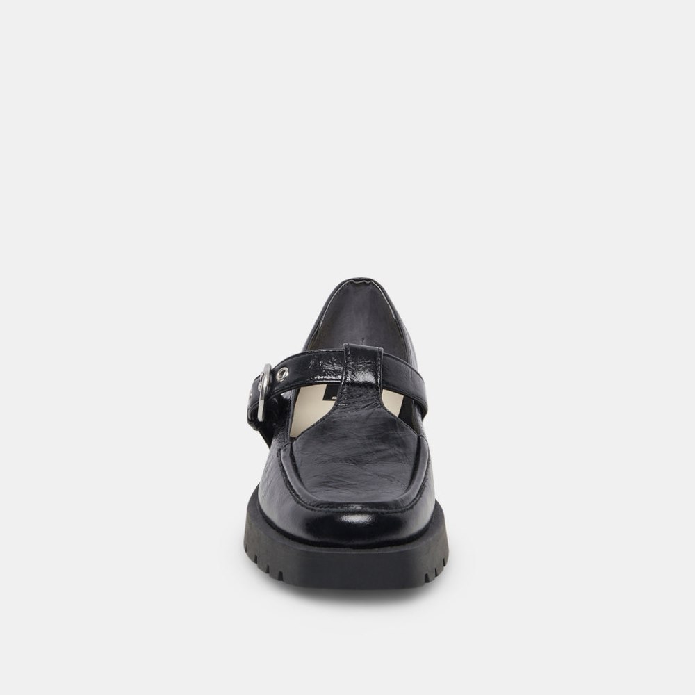 Dolce Vita Ebbie Flats Midnight Patent Leather