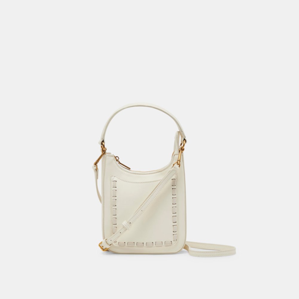 Dolce Vita Frances Handbag Ivory Faux Leather