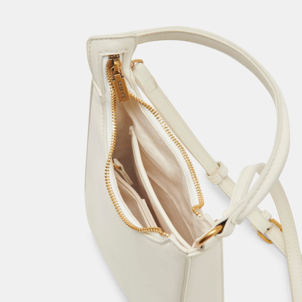 Dolce Vita Frances Handbag Ivory Faux Leather