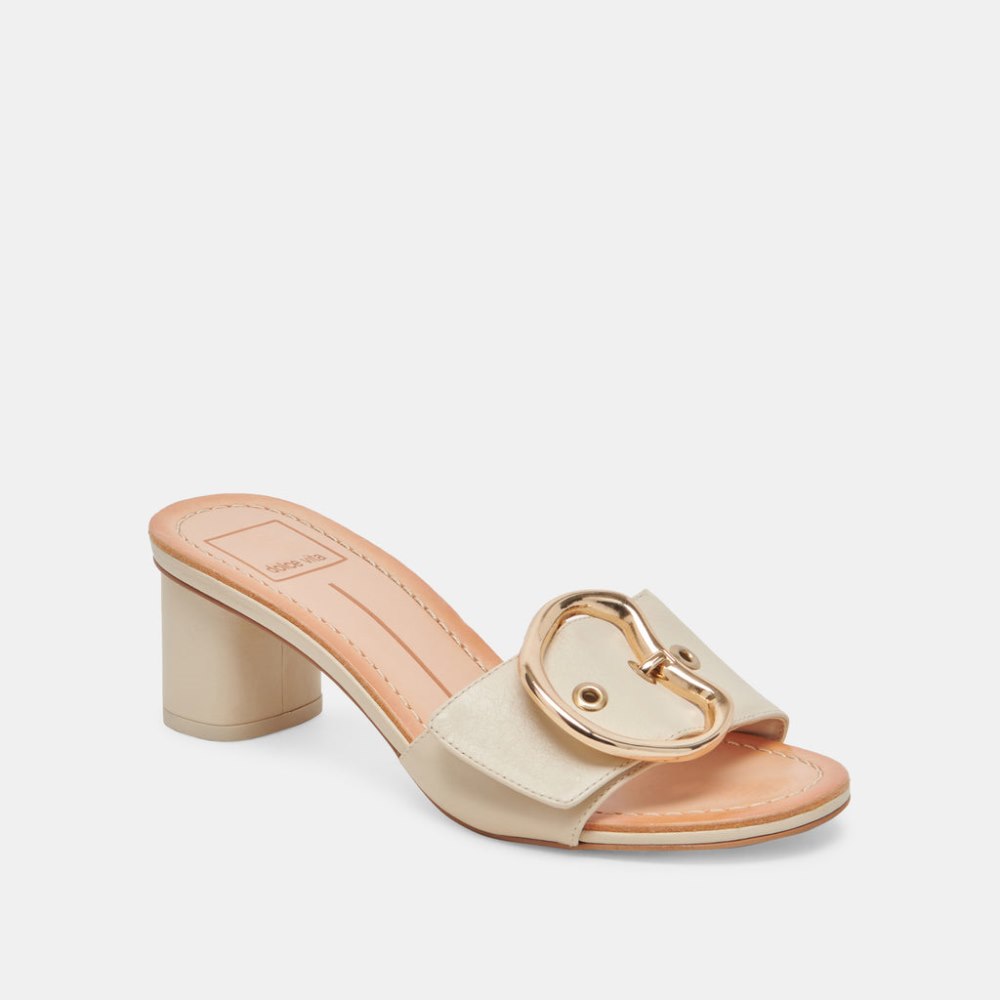 Dolce Vita Laika Heels Ivory Leather