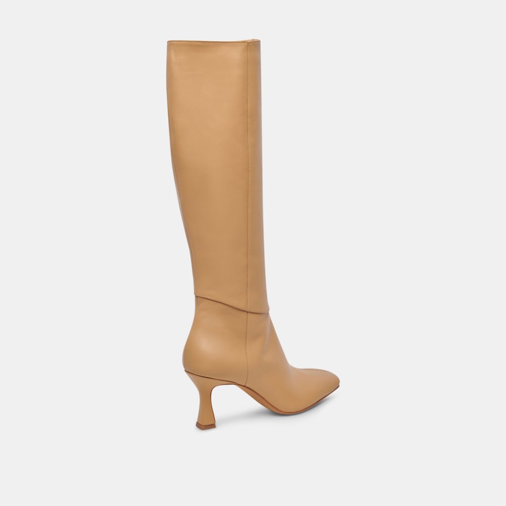 Dolce Vita Gyra Boots Tan Leather