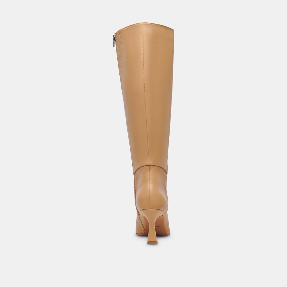 Dolce Vita Gyra Boots Tan Leather