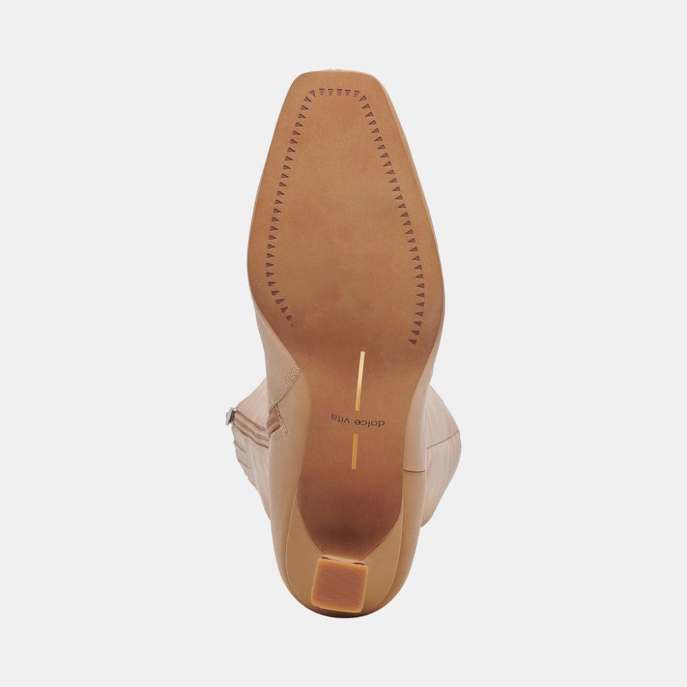 Dolce Vita Gyra Boots Tan Leather