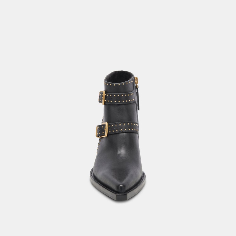 Dolce Vita Ronnie Booties Black Leather