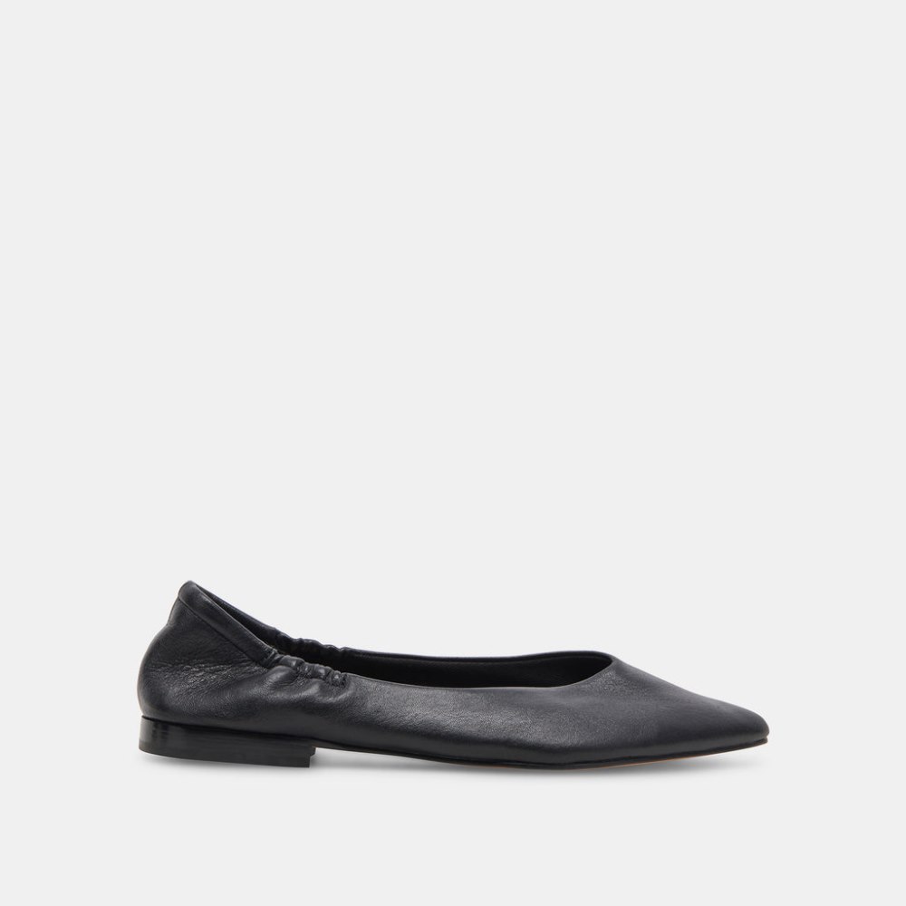 Dolce Vita Nadav Ballet Flats Black Leather