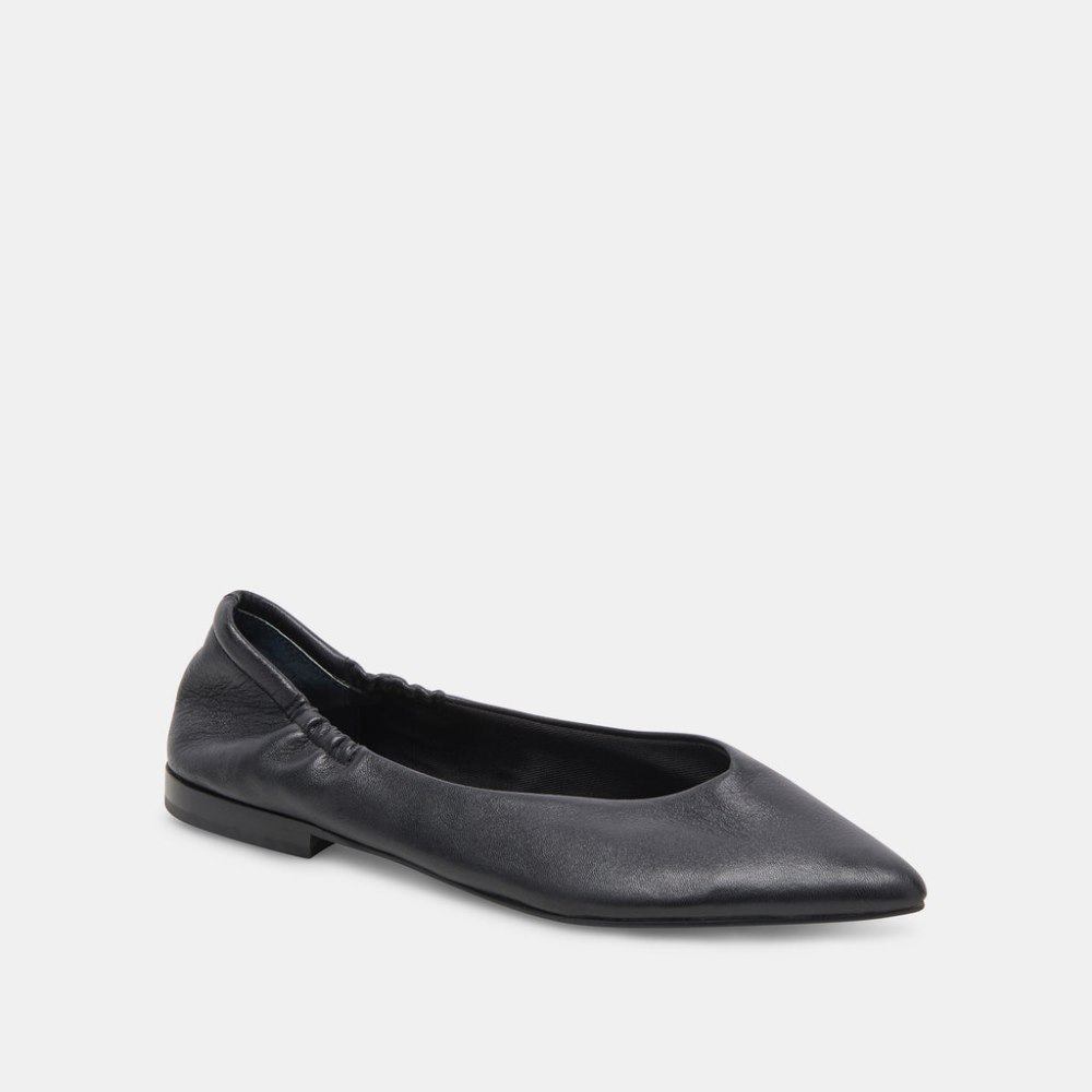 Dolce Vita Nadav Ballet Flats Black Leather