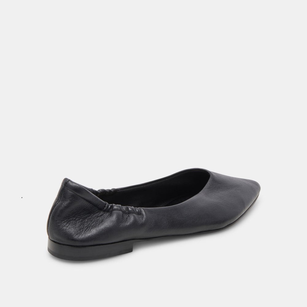 Dolce Vita Nadav Ballet Flats Black Leather