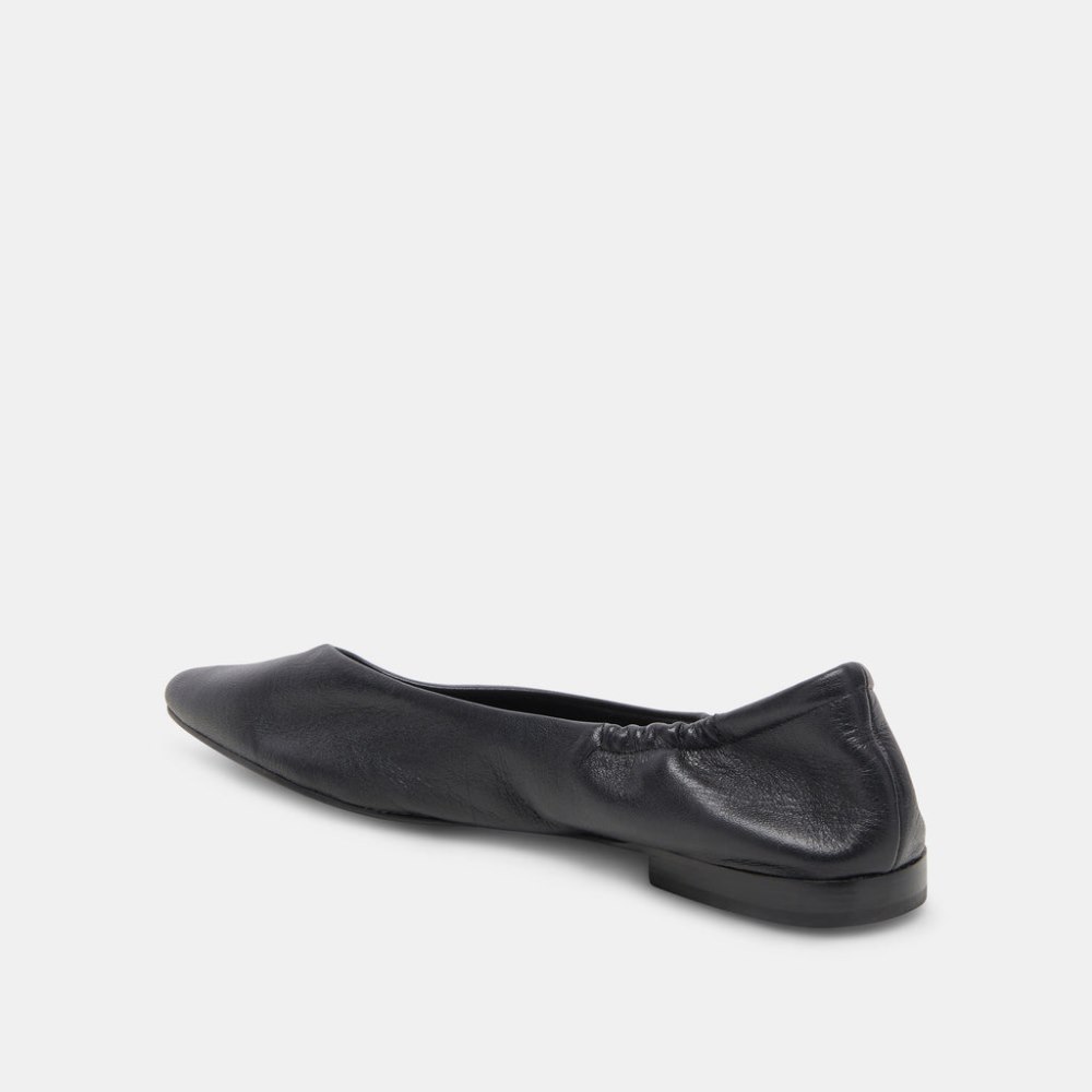 Dolce Vita Nadav Ballet Flats Black Leather