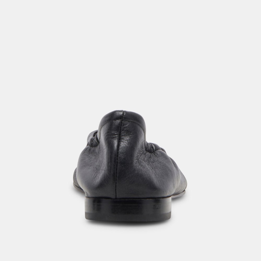 Dolce Vita Nadav Ballet Flats Black Leather