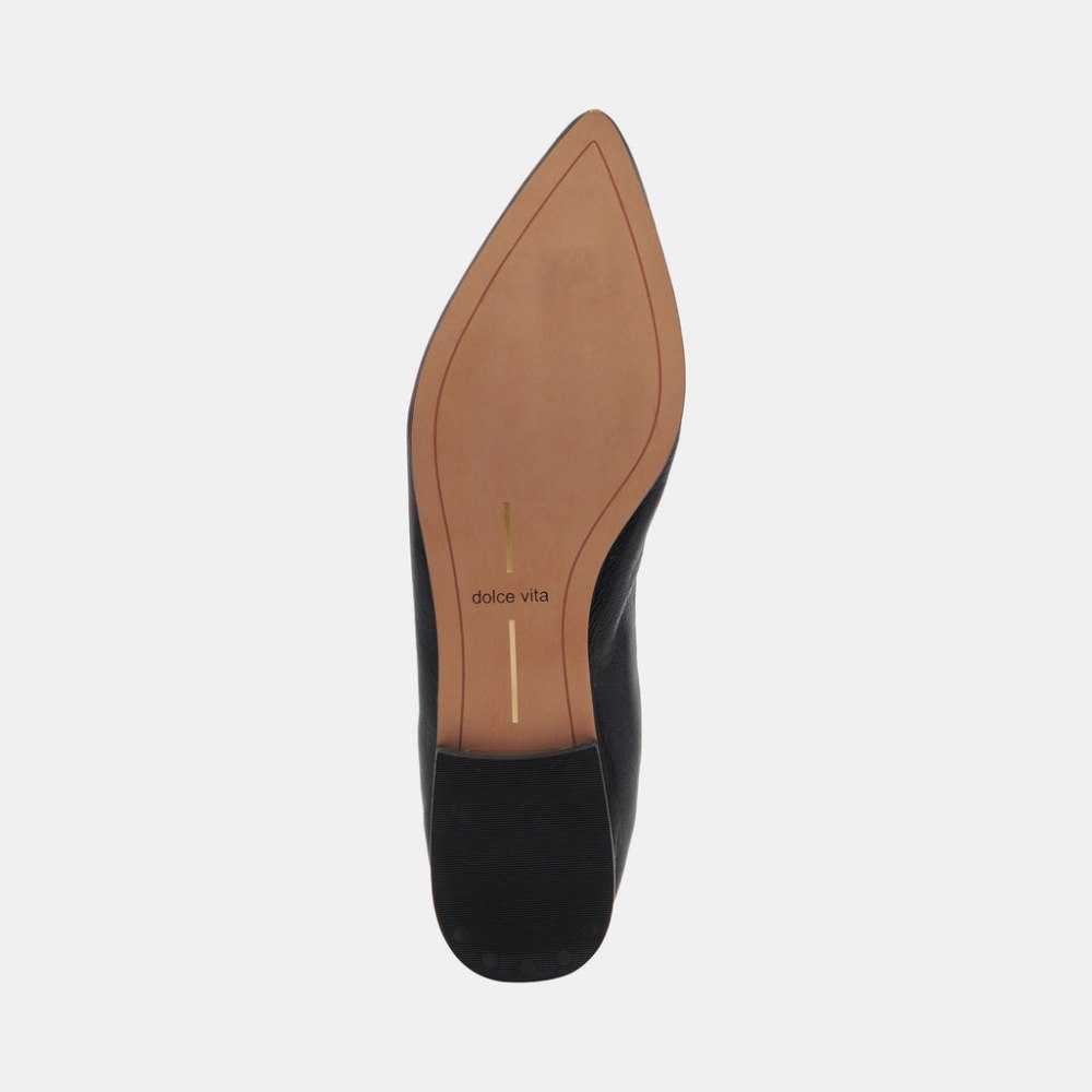 Dolce Vita Nadav Ballet Flats Black Leather