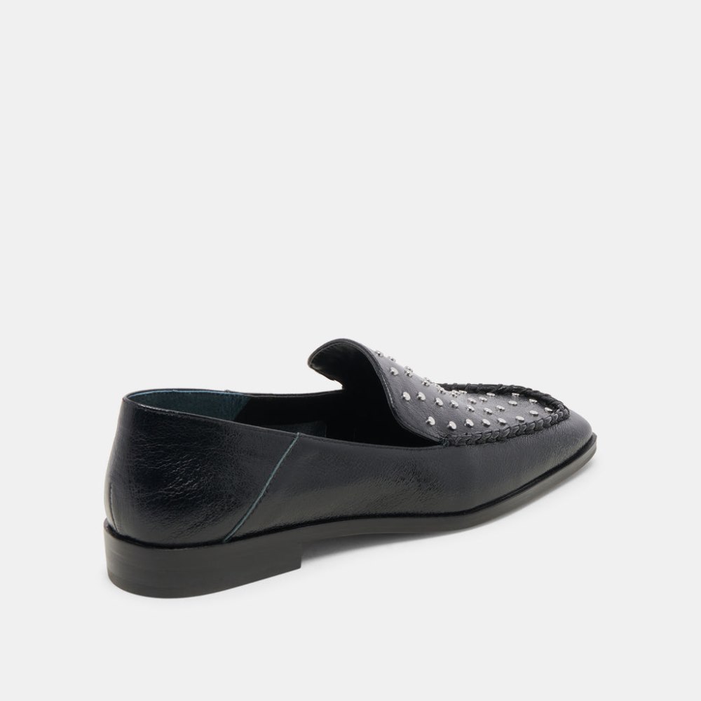 Dolce Vita Beny Flats Black Studded Leather