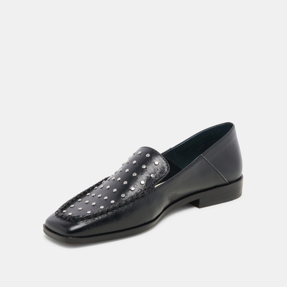 Dolce Vita Beny Flats Black Studded Leather