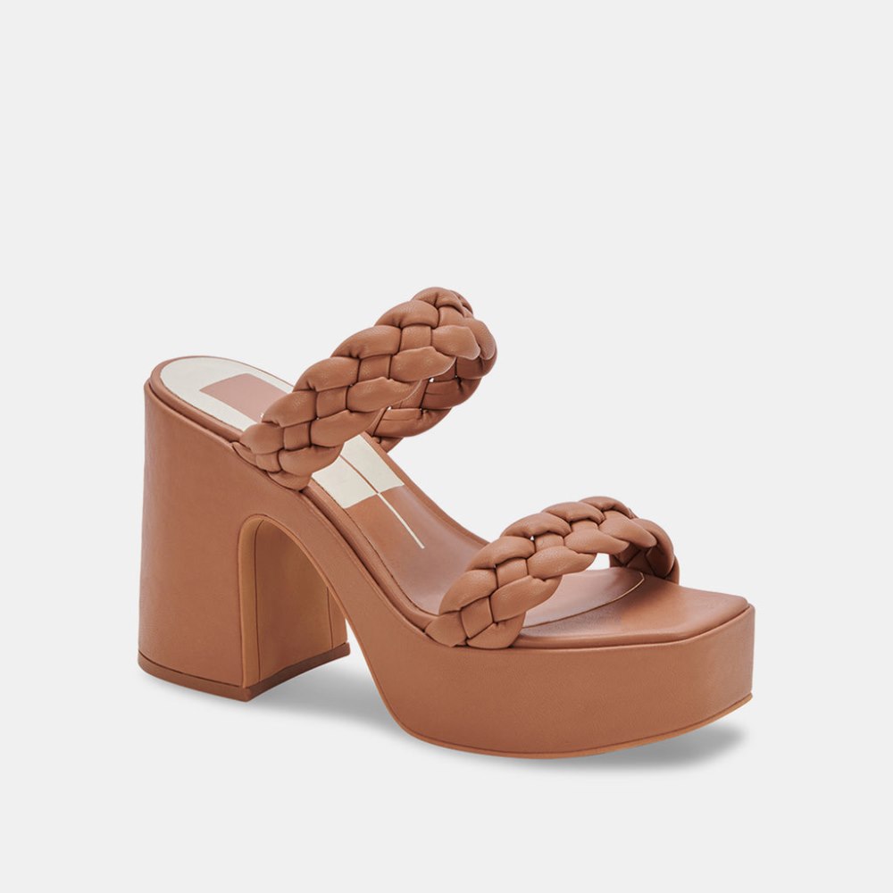 Dolce Vita Wiley Heels Luggage Stella