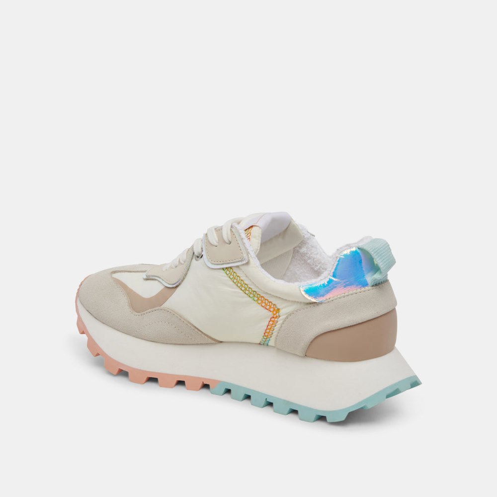 Dolce Vita Dolce Vita X Greats Reubin Pride Sneakers White Multi Suede