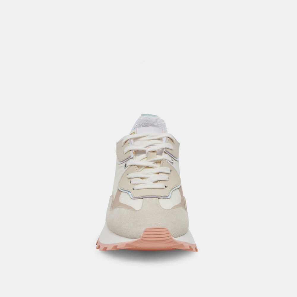 Dolce Vita Dolce Vita X Greats Reubin Pride Sneakers White Multi Suede