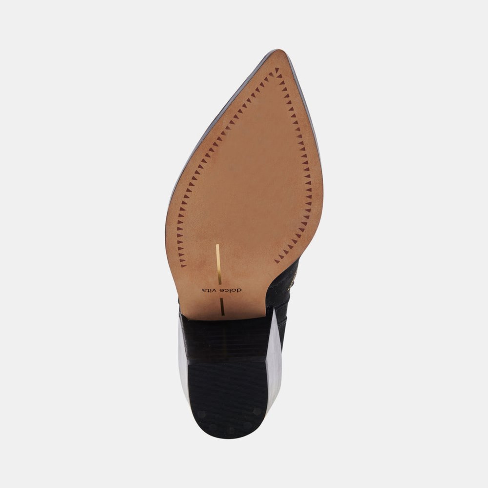 Dolce Vita Ginni Booties Black Nubuck
