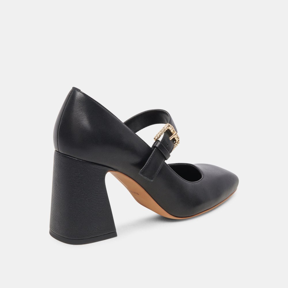 Dolce Vita Lakota Heels Black Leather