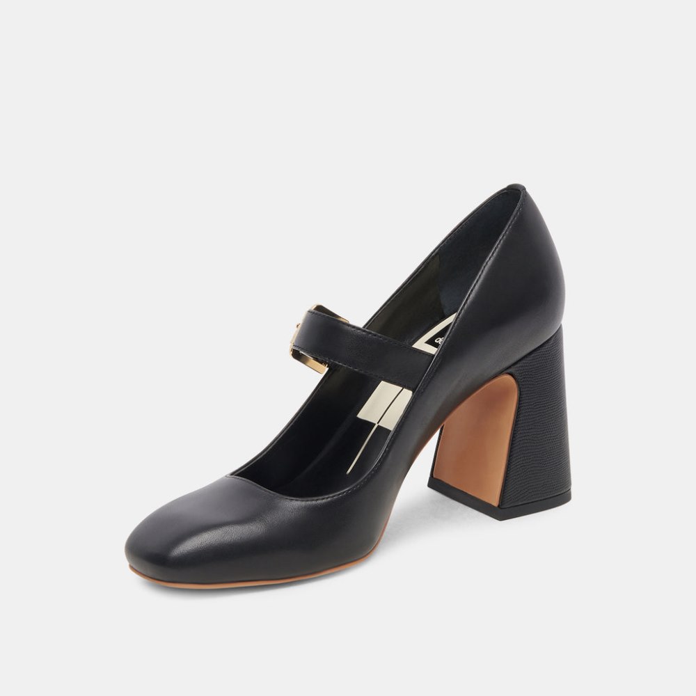 Dolce Vita Lakota Heels Black Leather