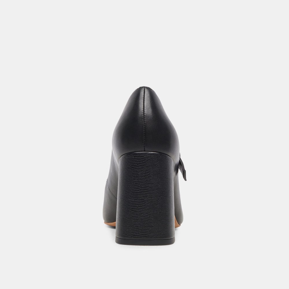 Dolce Vita Lakota Heels Black Leather