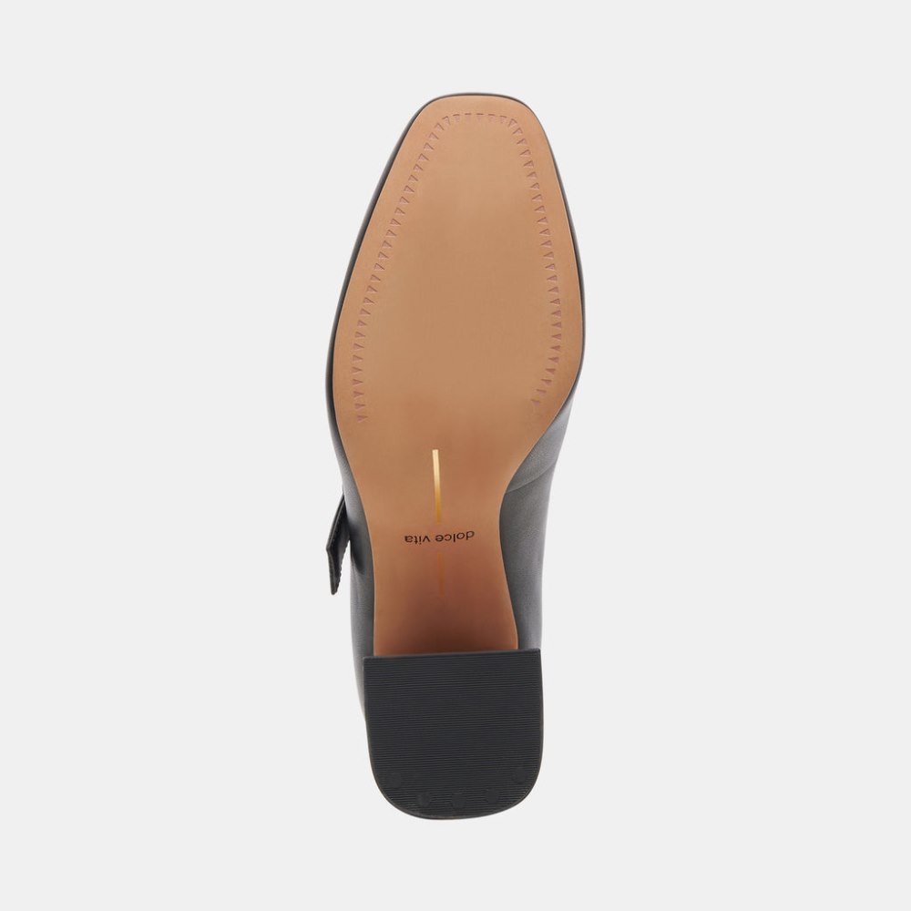 Dolce Vita Lakota Heels Black Leather